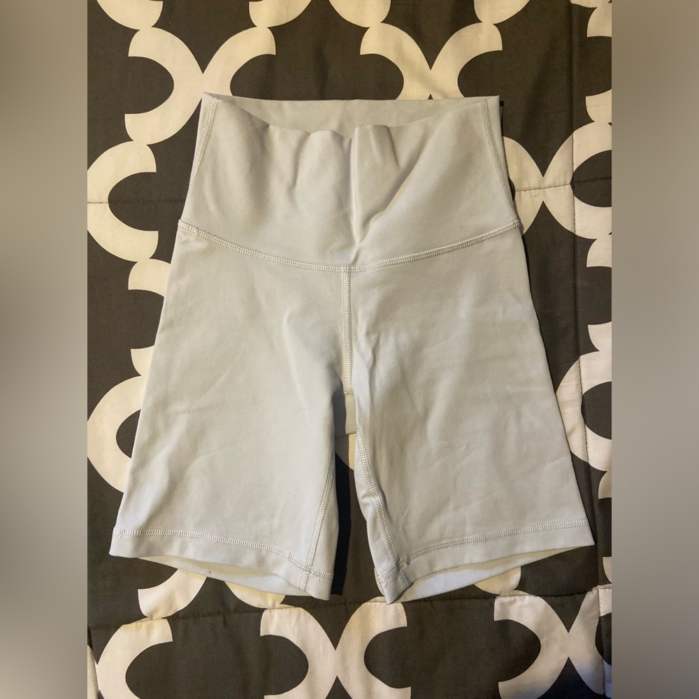 TNA Light Gray Bike Shorts